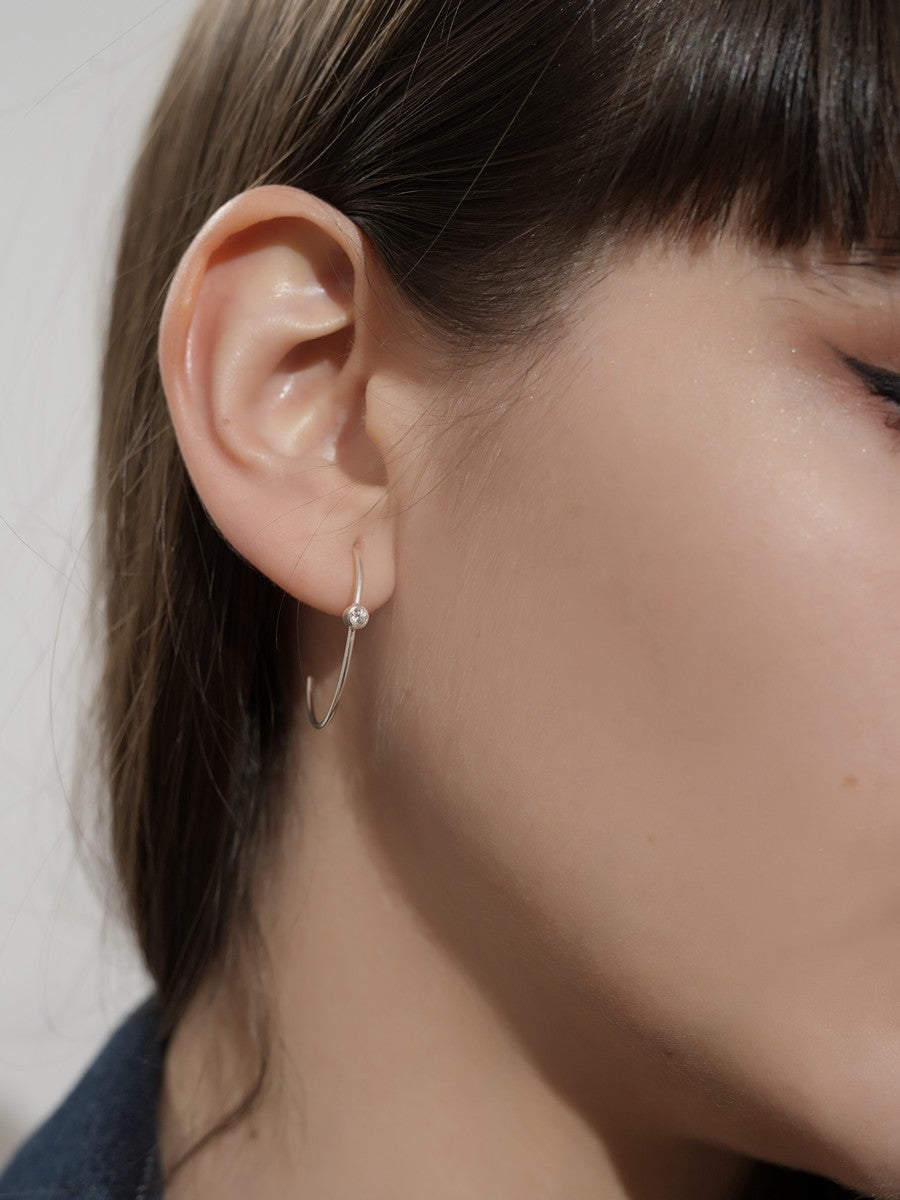 Strieborné náušnice