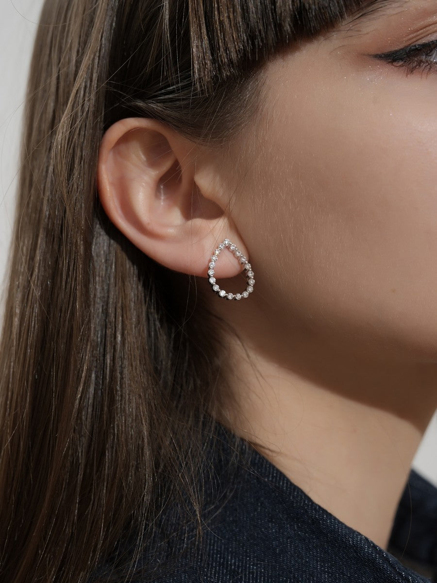 Strieborné náušnice