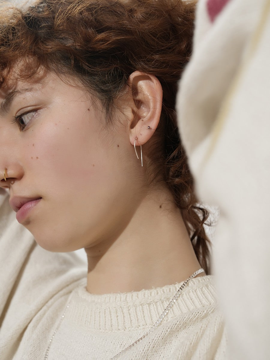 Strieborné náušnice