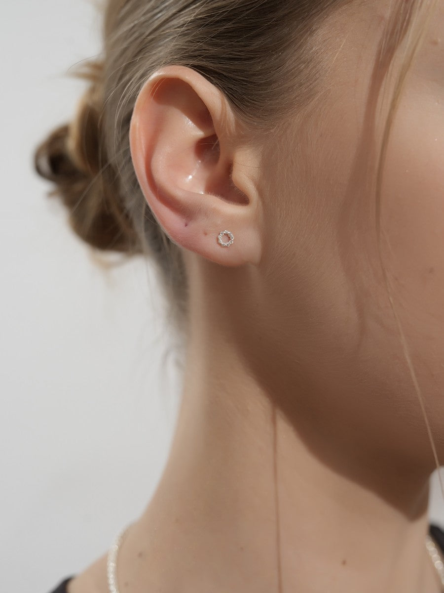 Strieborné náušnice