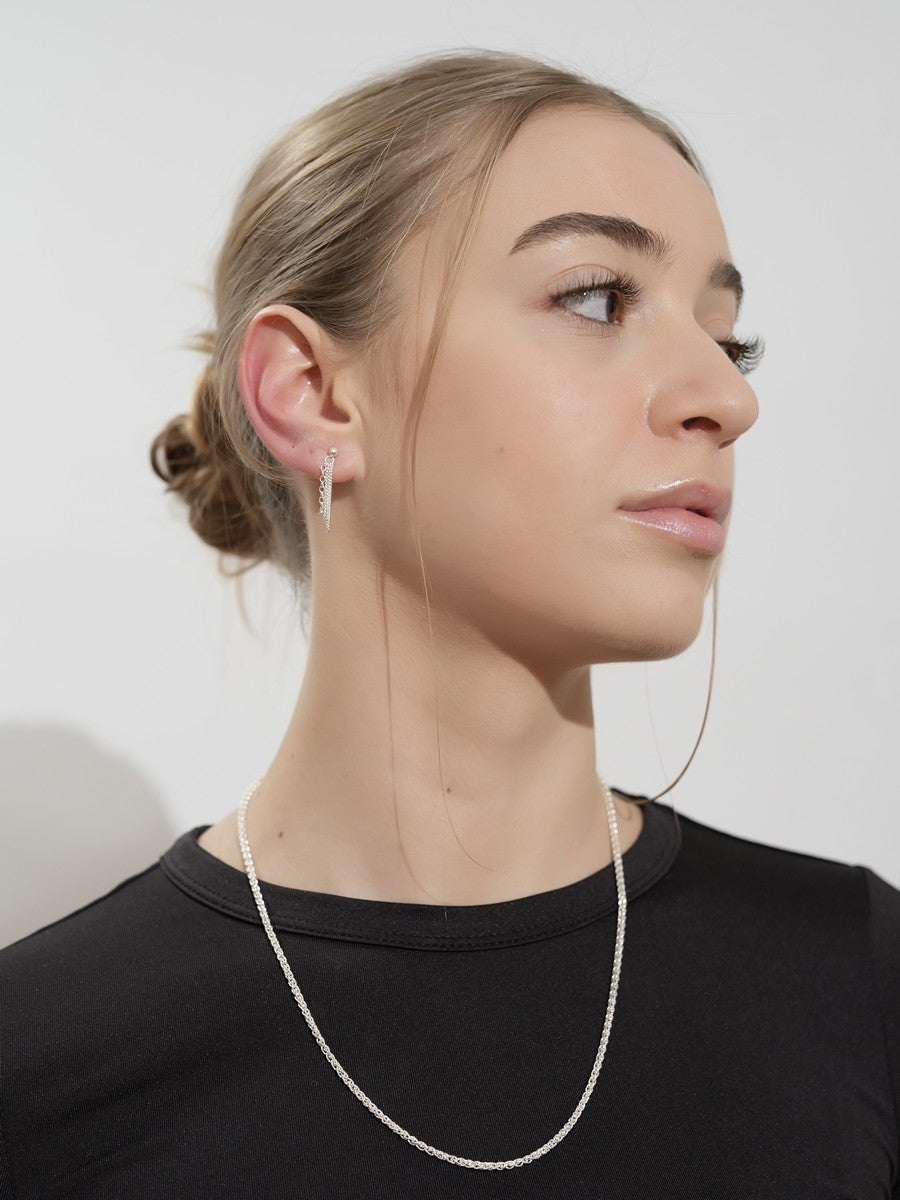 Strieborné náušnice