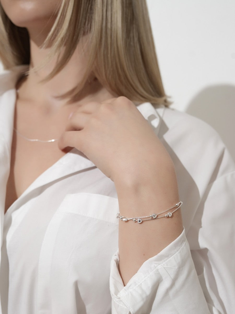 Strieborný náramok