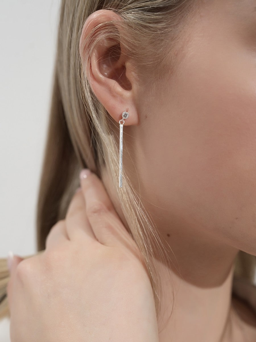 Strieborné náušnice