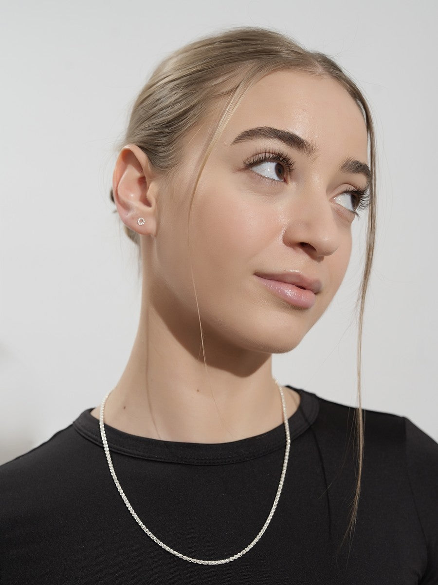 Strieborné náušnice